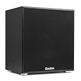 Audizio SHFS15B Subwoofer Actif 15 Pouces 500W Noir   Caisson de Basses Hi FI pour Home Cinema et Système Audio Salon