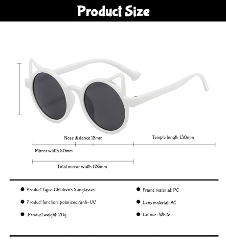Image of SYGA Kids Goggles, Modern Stylish Eyewears for Boy's and Girls, Triangle Corner Style, Suitable for Age 3-8 Years