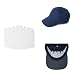 3Pk. WHITE Baseball Caps Inserts| Fitted Cap| Hat Stretcher| Ball Caps Form| Brim Hat Crown| Hat Support| Flex Fit, Snapback Hat Panel Liner| Hat Shaper Padding| Men’s and Lady’s Hat. 1 FREE INCLUDED.
