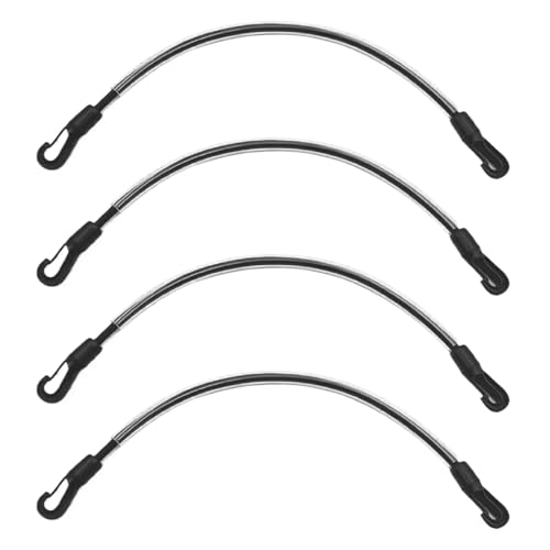 Generisch Correa para cola de caballo, 4 piezas, equipo de equitación, correas para cubo de caballos, para entrenador, personal de establo, escuela de equitación, rancho