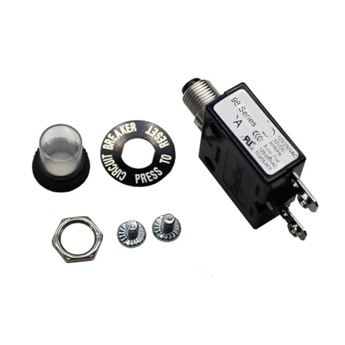Interruptor térmico 3A reset manual protector sobrecarga serie 98