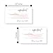 Lash Extension Appointment Reminder Cards | 50 Pack | 3.5 x 2