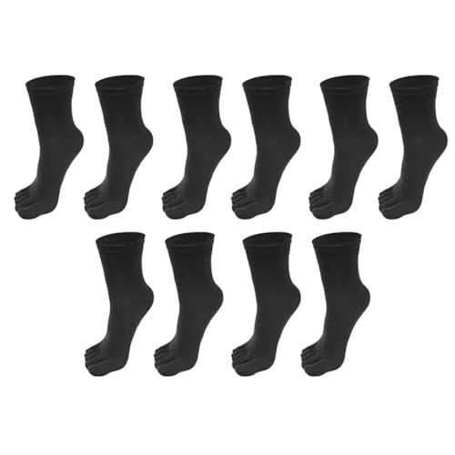 Chaussettes à 5 doigts coton homme contre la transpiration et les ampoules
