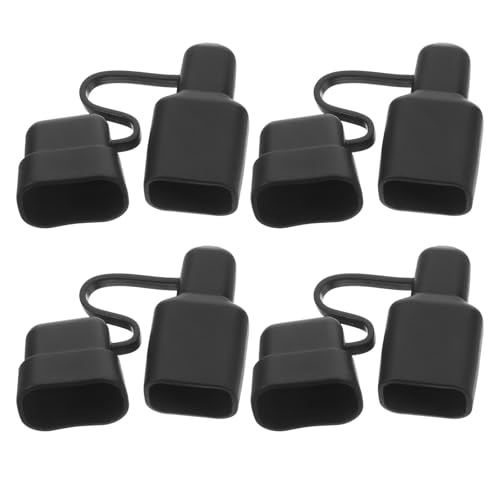 GLEAVI Capuchons Étanches en PVC pour Connecteurs Électriques Lot de 4, Protection Poussière et Eau pour Câbles de Remorque