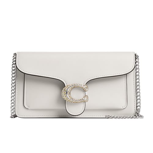 Coach Clutch de corrente, Giz de Lou, One Size