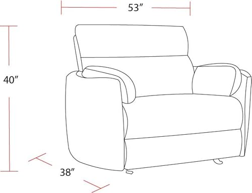 Sillón con soporte amplio tejido mediterráneo miniatura 3