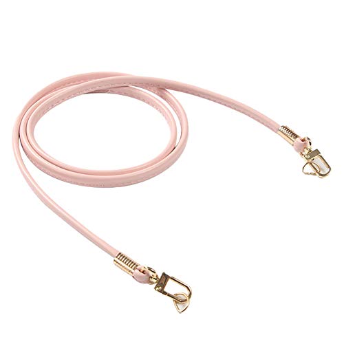 MoreChioce Sangle de Sac à Main,Réglable 120cm Sac Remplacement Bracelet Femmes Fille Anse Détachable Lanière pour Bandoulière Rose Clair