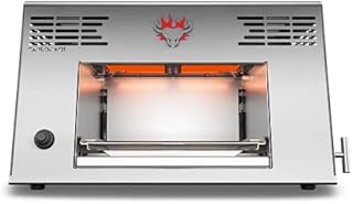 Schwank 1500°F Portable Infrared Grill, Stainless Steel, Propane (LP), Made in USA