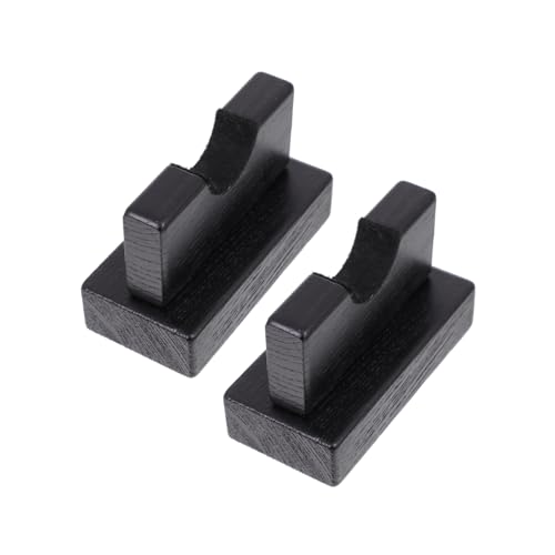 KOMBIUDA 2Pcs Baseball Bat Display Rack Practical Storage Holder for Home Shop Stadium Black Bat Stand to Prevent Wear Scratches Space Saving Design for Collectors
