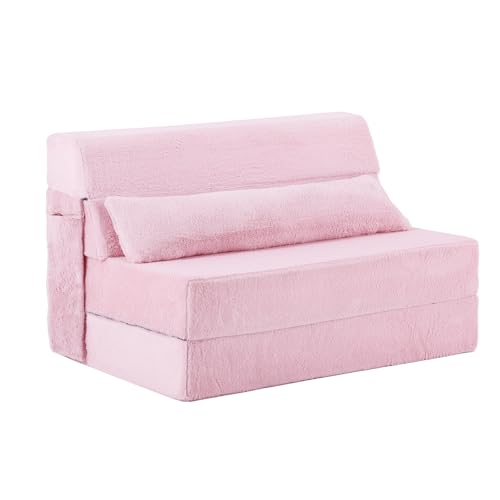 Tiita Folding Sofa Bed with Pillow Twin Size...