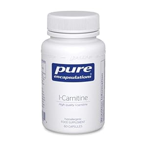 Pure Encapsulations – L-Carnitine 340mg – Bioavailable Amino Acid – 60 Vegetarian Capsules