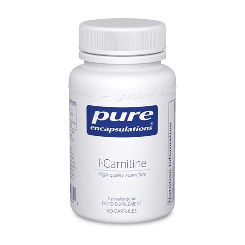 Pure Encapsulations - L-Carnitine 340mg - Bioavailable Amino Acid - 60 Vegetarian Capsules