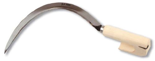 Faucille avec manche courbé