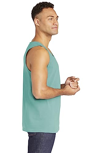 Image of Comfort Colors Men's Adult Tank Top, Style 9360 (Medium, Sea Green)