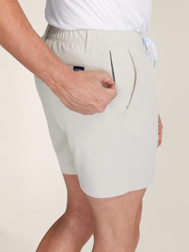 Image of Chubbies Everywear Men's Shorts - Mens Shorts Casual 6in Inseam, Elastic Waist, Water-Resistant, Zipper Pocket