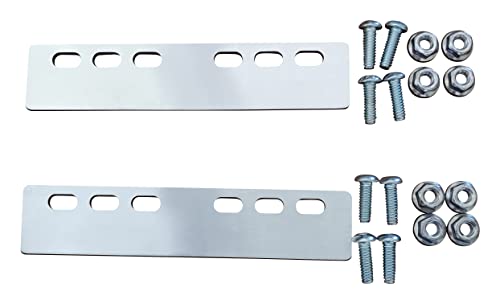 Ultimation Conveyor Connector Plate Kit &ndash; Includes 2 Steel Plates,...