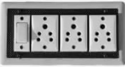 4 Meter Long Wire Extension with Small Plug 3 Socket Extension Boards (White, 4 m)-image-20