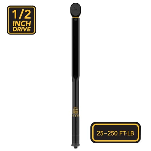 LEXIVON 1/2-Inch Click Type Torque Wrench