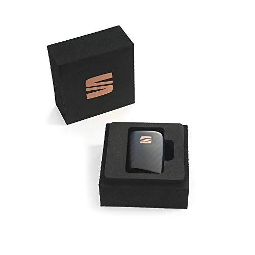 Seat 5F4087013 Key Cover Carbon Copper Key Cover Bezel Cover, Black