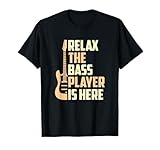 Photo Gallery relax the bass player is here basso maglietta Photo Gallery relax the bass player is here basso maglietta