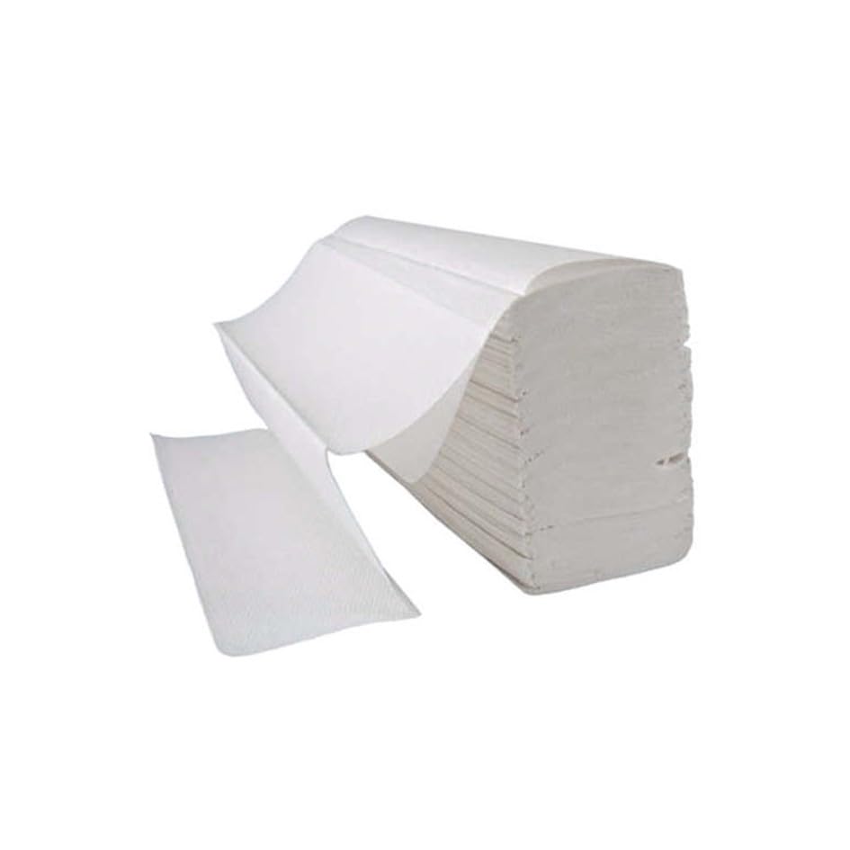 Asciugamani Monouso di Carta Piegati a Z dim. 20x24 Cm Asciugamani di Carta per Dispencer Piegati a Z Microgoffrato 3 Confezioni da 3750 Pezzi
