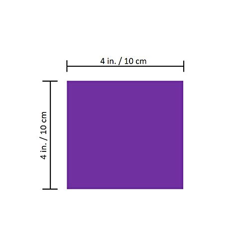 Exquiss 3400 Sheets Tissue Paper Squares 4 inch Bulk 34 Colors for Art Paper Craft Scrunch Art Kids Craft DIY Craft Tracing Scrapbooking Embellishments Rainbow School Supplies (4 x 4 inch)