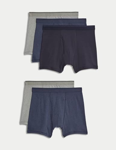 Image of Marks & Spencer Men's Cotton Blend Classic Briefs