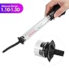 Battery Hydrometer,8in Car Electrolyte Battery Hydrometer Fast Dectection Electro-Hydraulic Density Meter Testing Acid Tool #2