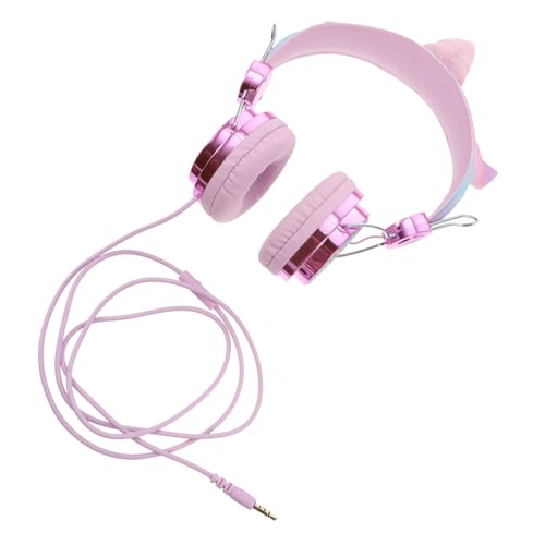 Casque audio fille licorne strass avec micro filaire et écouteurs enfant