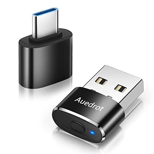 USB Mouse Mover with Switch Button Automatic Mini Mouse Shaker with 2 Jiggle Modes Driver-Free Plug & Play Keep Computer/Laptop Awake USB-C Adapter Black