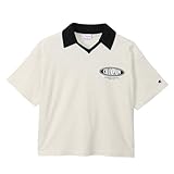 [チャンピオン] ポロシャツ キッズ 半袖 綿100% Loose Fit グラフィックプリント Vネックポロシャツ ｶﾞｰﾙｽﾞｶｼﾞｭｱﾙ CK-Z325-810-150