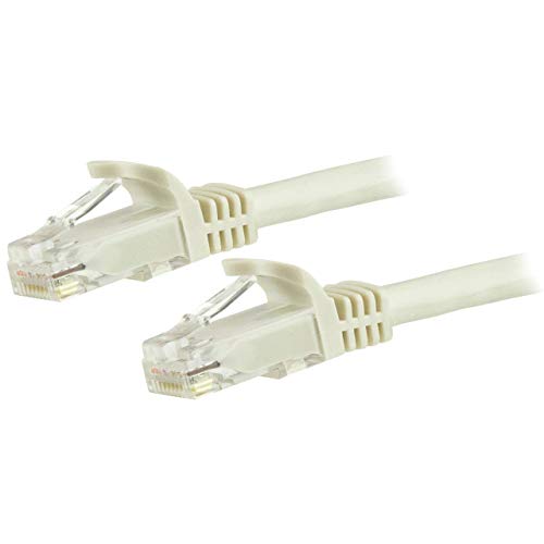 StarTech Cavo Cat6 Antigroviglio 5m, 100W PoE, RJ45, Bianco (N6PATC5MWH)