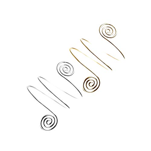 Joia da faixa do braço superior da bobina: Bracelete ajustável com braço aberto para acessórios de b