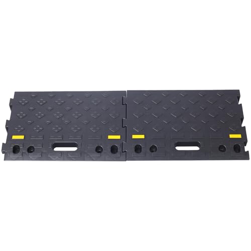 Rampa portátil automotriz para bordillo de 4 pulgadas, pesada, de plástico para umbrales, capacidad de carga 6600 lbs miniatura 5