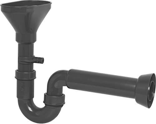 Cornat Rezyklat Tropfwasser-Geruchverschluss - 1 1/2 Zoll - Ø 50 mm - Mit Trichter & Wandhalterung - Hergestellt aus recycelten Kunststoffen - Made in Germany Qualität/Tropfwassersiphon / T359104R Cornat Rezyklat Tropfwasser-Geruchverschluss - 1 1/2 Zoll - Ø 50 mm - Mit Trichter & Wandhalterung - Hergestellt aus recycelten Kunststoffen - Made in Germany Qualität/Tropfwassersiphon / T359104R