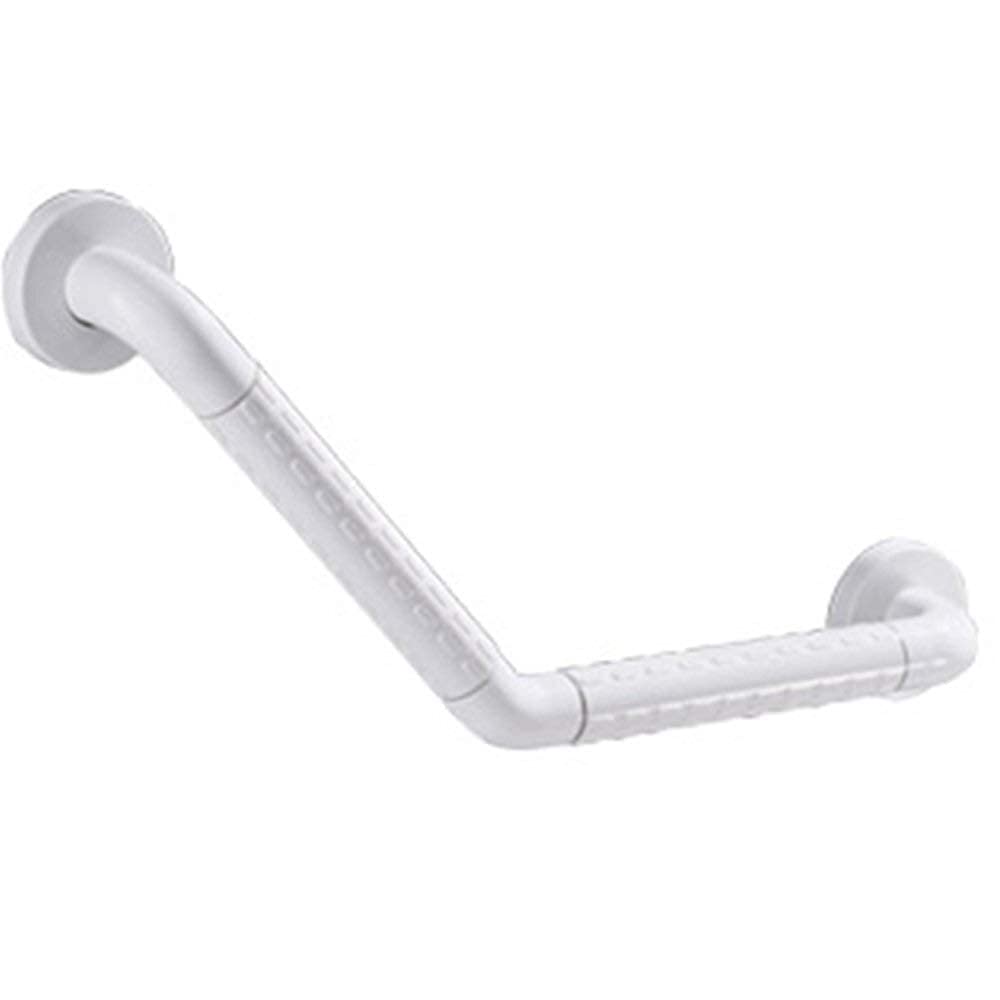 Barra de agarre para baño, reposabrazos de seguridad, barra de agarre de acero inoxidable curvada, soporte de pared para bañera, soporte para baño, aseo, pasamanos para ancianos y discapacitados