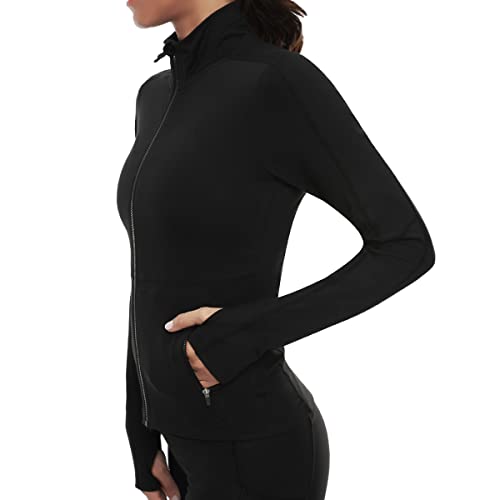 Vutru Women's Workout Yoga Jacket Full Zip Running Track Jacket #TOP3