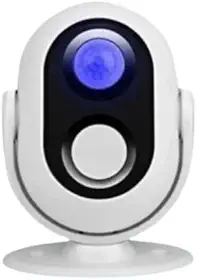 Sensor De Presença e Movimento Sem Fio Inteligente Alarme Anunciador Campainha