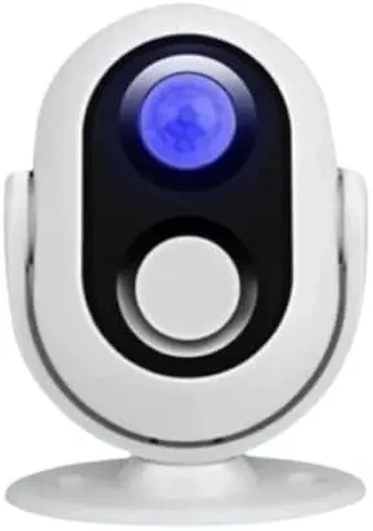 Sensor De Presença e Movimento Sem Fio Inteligente Alarme Anunciador Campainha