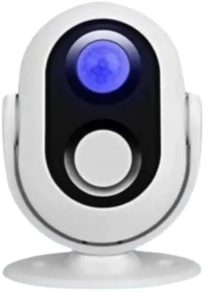 Sensor De Presença e Movimento Sem Fio Inteligente Alarme Anunciador Campainha