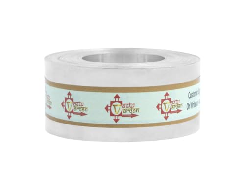 Image of Aluminium Strip | 1 INCH | Pack of 1 | Strip for Vastu Remedy | Width-25mm, Thickness-0.2mm, Length-100 Feet Approx | Vastu Steel Strip for Toilet Correction |