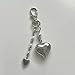 ljhnba Stylish Silver Heart Purse Charm Trendy Silver Heart Purse Hanging Charm Versatile Bag Accessory for Daily Use Fashion Pendan
