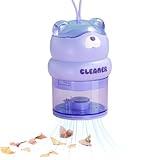 | Avantage sans démontage : Conçu avec un compartiment à poussière transparent, cet aspirateur de bureau mini offre une visibilité claire des débris, simplifiant le du nettoyage sans besoin de démontage et réduisant la dispersion secondaire de poussière sur les espaces de travail.