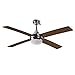 Deckenventilator Ventilator Granada braun Ø 130 cm mit Lampe + Fernbedienung