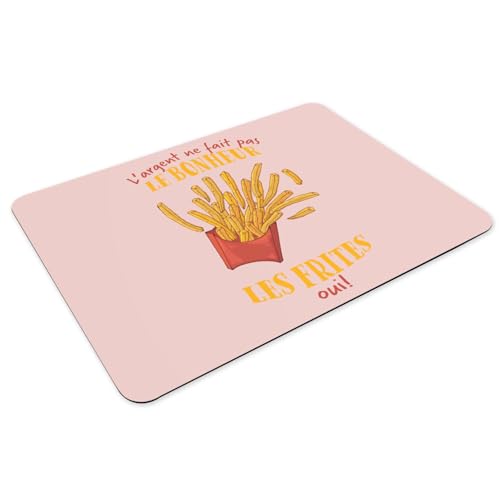 Set de table antidérapant rose grand format contre les taches de gras x4 - 3