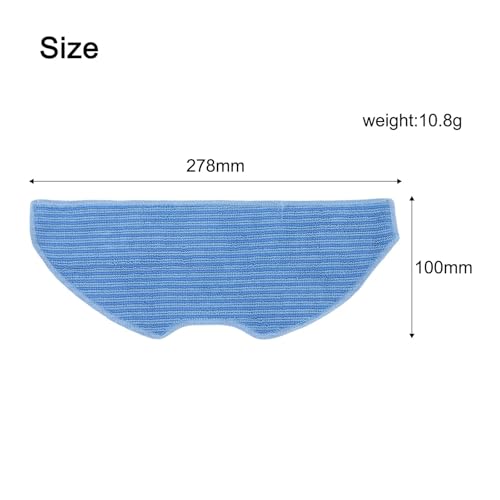 Kit support et chiffons de vadrouille compatible X-PLORER 75 S+ Robot - 6