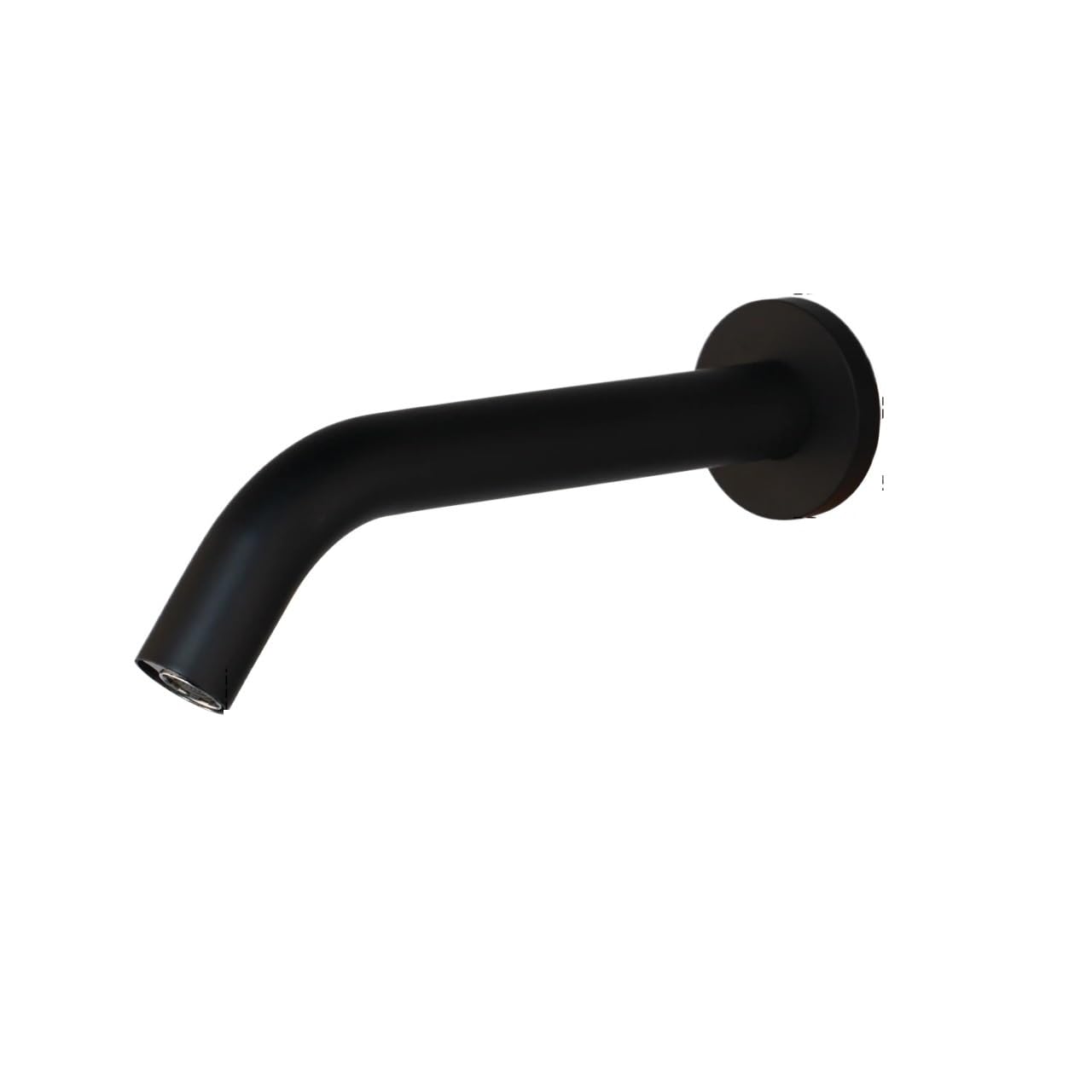 Mitigeur capteur infrarouge mural eau chaude et froide or brossé 200mm
