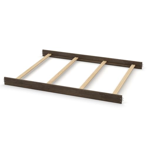 Full-Size Solid Wood Conversion Kit Bed Rails for Evolur Convertible Cribs