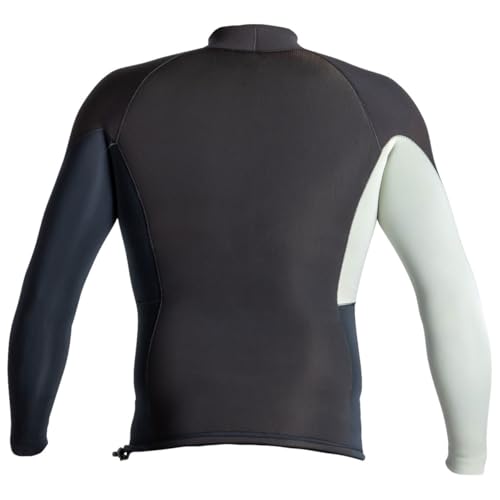 Ronix Dominator - Top de neopreno de manga larga - Pull Over - Negro - Arena miniatura 2