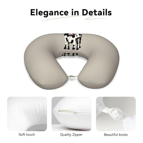 Almohada U Neck Espuma viscoelástica Negro 25 cm miniatura 4